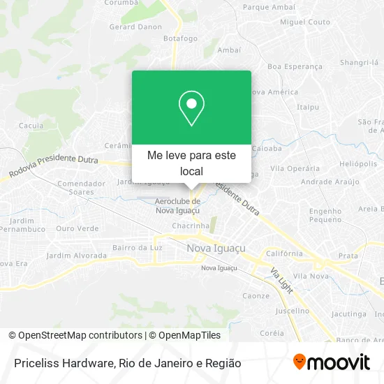 Priceliss Hardware mapa