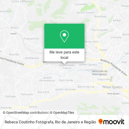 Rebeca Coutinho Fotógrafa mapa