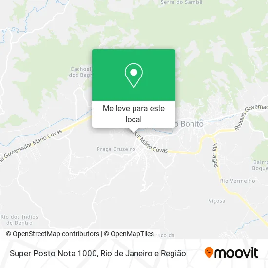 Super Posto Nota 1000 mapa