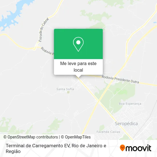 Terminal de Carregamento EV mapa