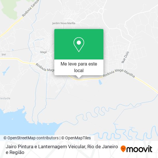 Jairo Pintura e Lanternagem Veicular mapa