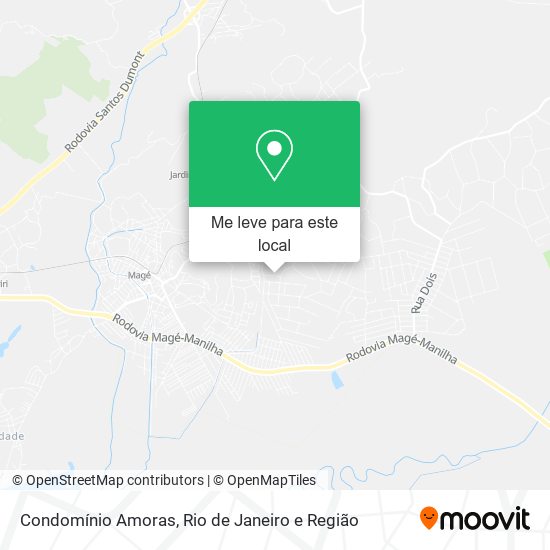 Condomínio Amoras mapa