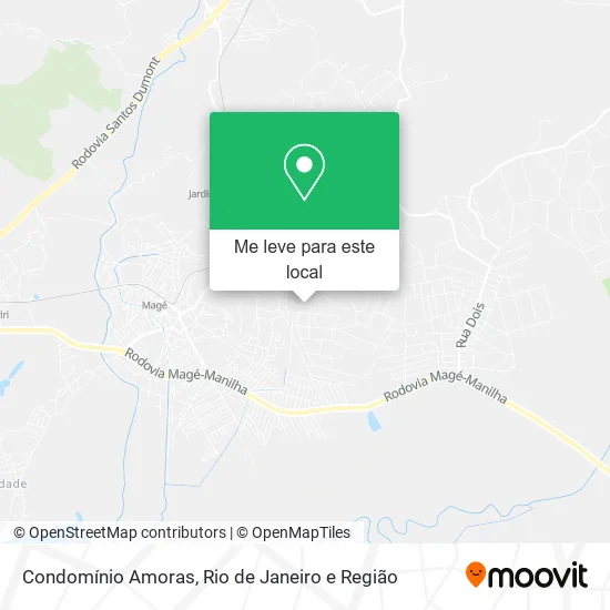 Condomínio Amoras mapa