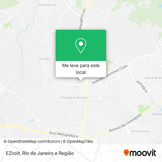 EZvolt mapa