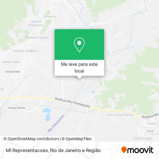 Ml Representacoes mapa