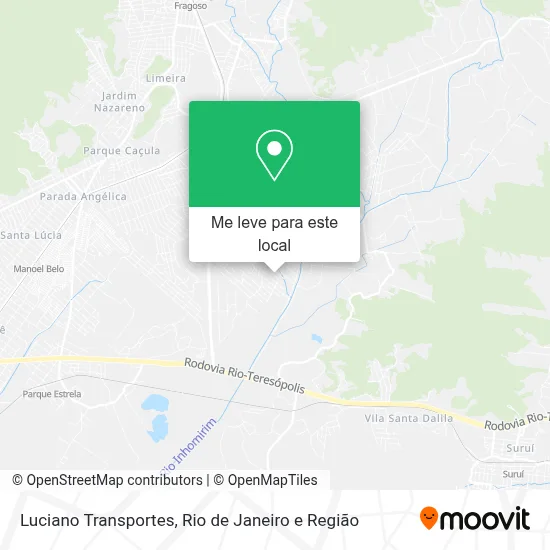 Luciano Transportes mapa