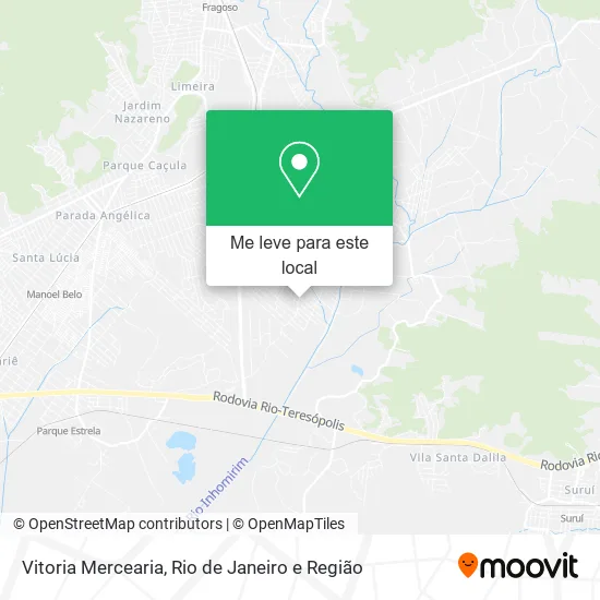 Vitoria Mercearia mapa
