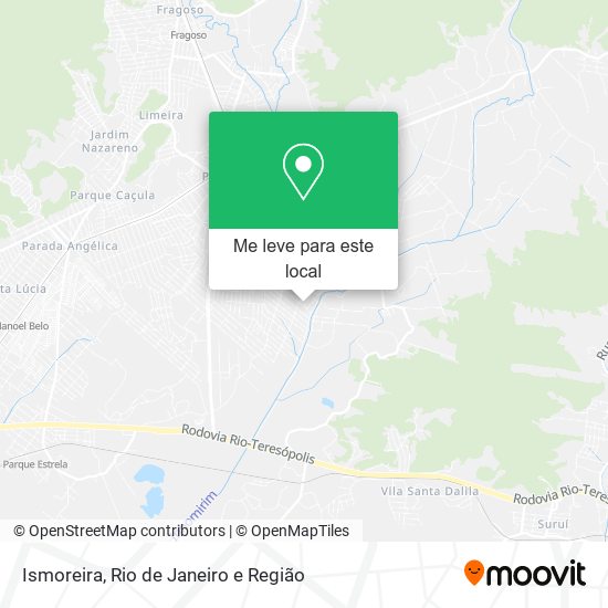 Ismoreira mapa