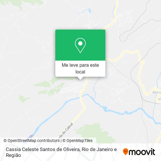 Cassia Celeste Santos de Oliveira mapa