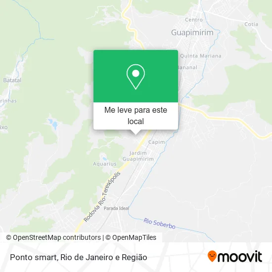 Ponto smart mapa