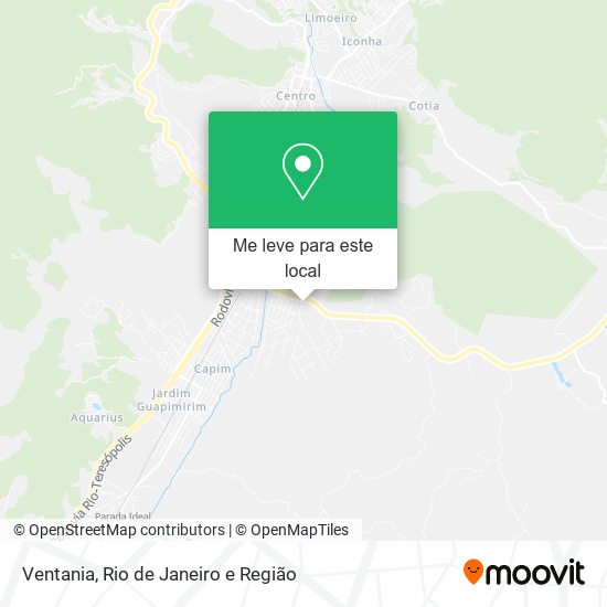 Ventania mapa