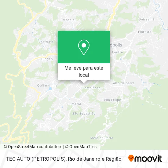 TEC AUTO (PETROPOLIS) mapa