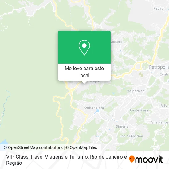 VIP Class Travel Viagens e Turismo mapa