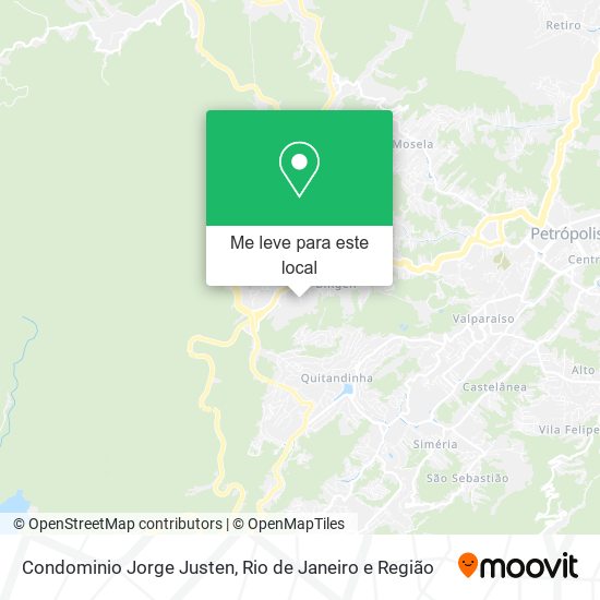 Condominio Jorge Justen mapa