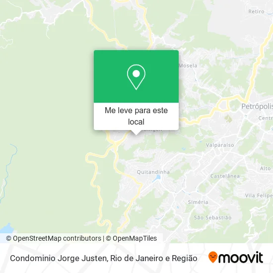 Condominio Jorge Justen mapa