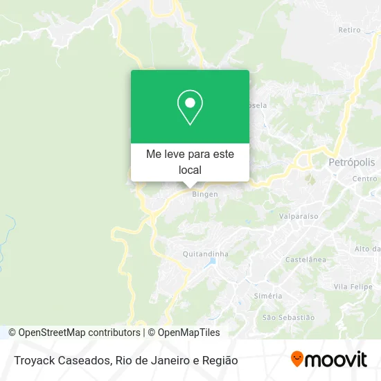 Troyack Caseados mapa