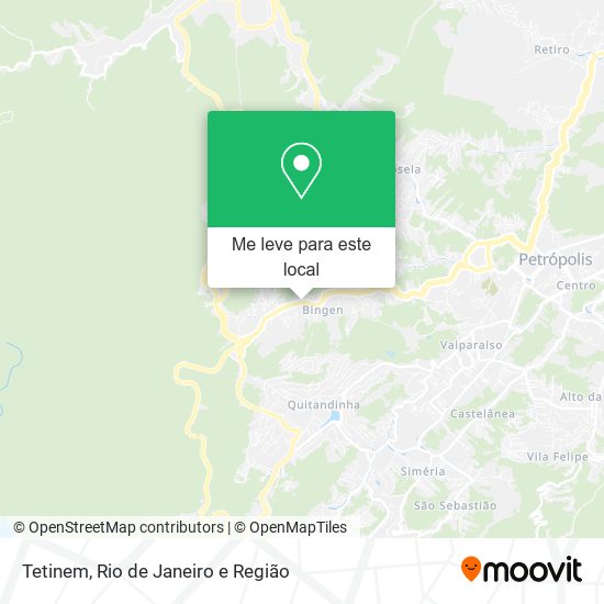 Tetinem mapa