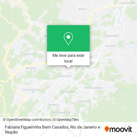 Fabiana Figueirinha Bem Casados mapa
