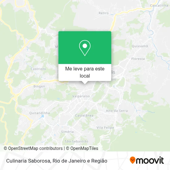 Culinaria Saborosa mapa