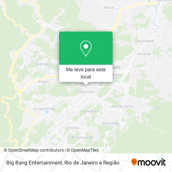 Big Bang Entertainment mapa