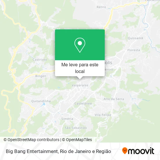 Big Bang Entertainment mapa