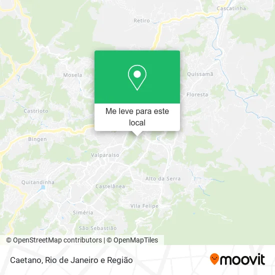Caetano mapa