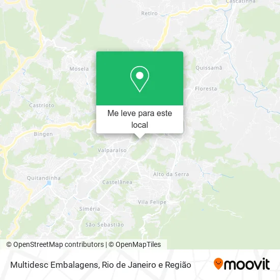 Multidesc Embalagens mapa