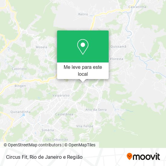 Circus Fit mapa