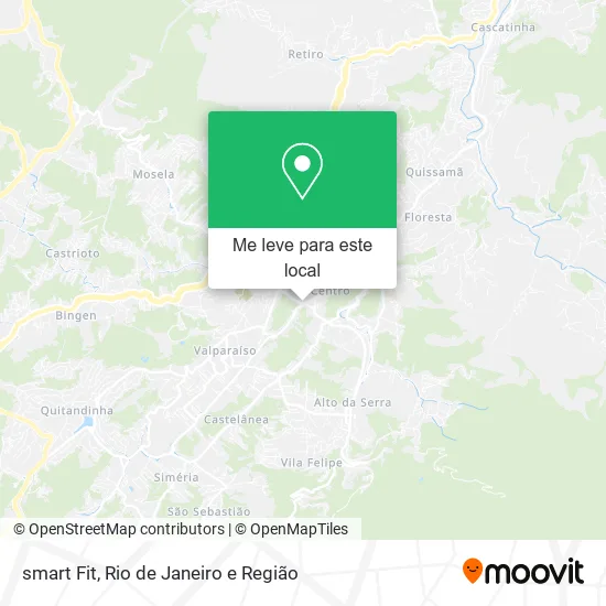 smart Fit mapa