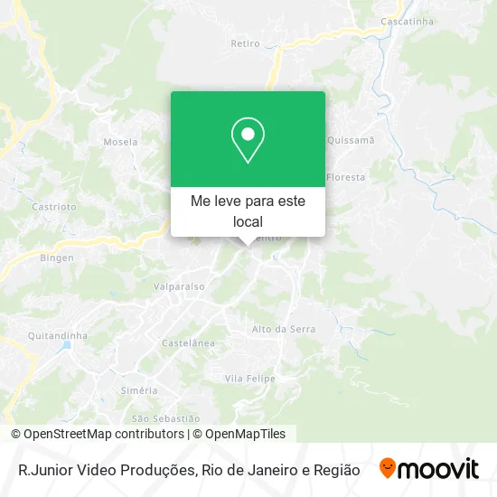 R.Junior Video Produções mapa