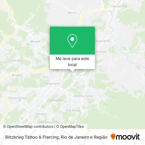 Blitzkrieg Tattoo & Piercing mapa