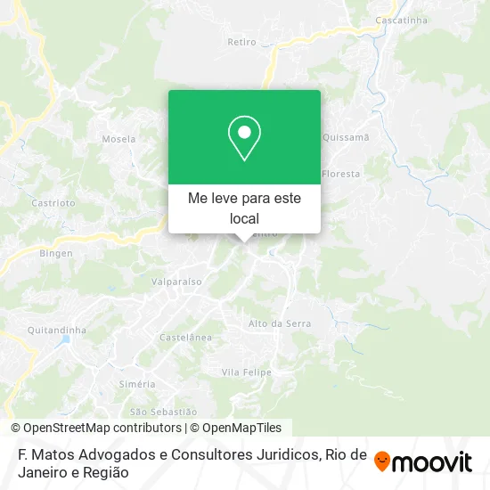 F. Matos Advogados e Consultores Juridicos mapa