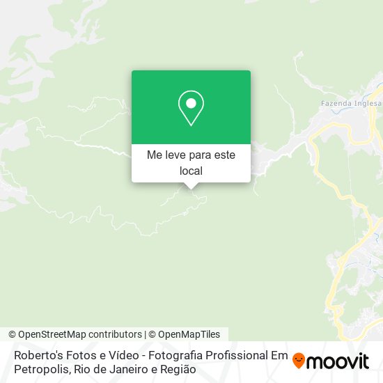 Roberto's Fotos e Vídeo - Fotografia Profissional Em Petropolis mapa