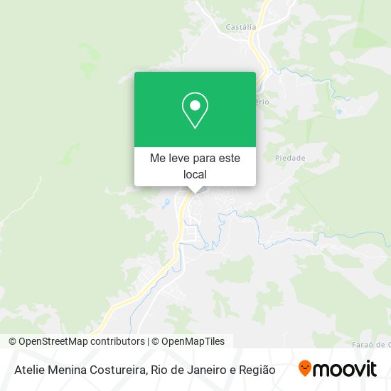Atelie Menina Costureira mapa