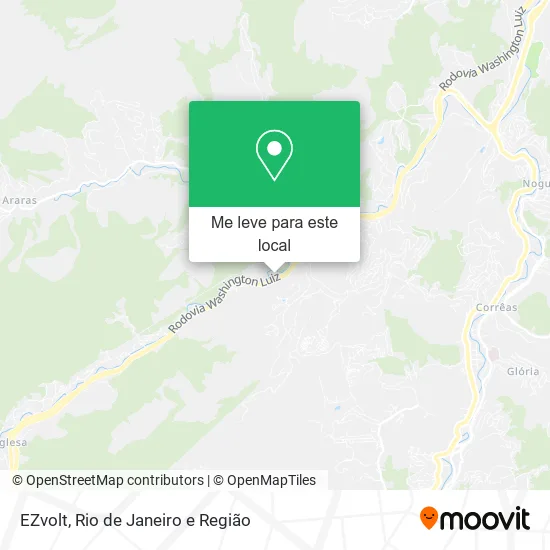 EZvolt mapa