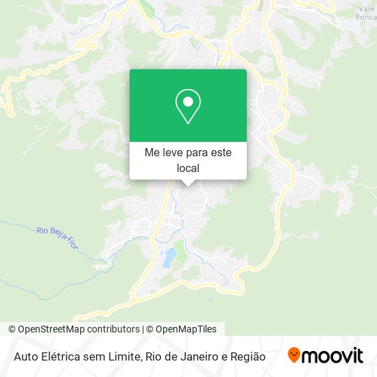 Auto Elétrica sem Limite mapa