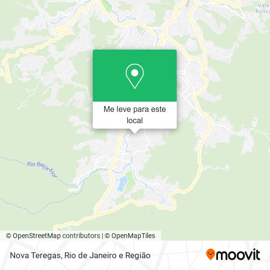 Nova Teregas mapa