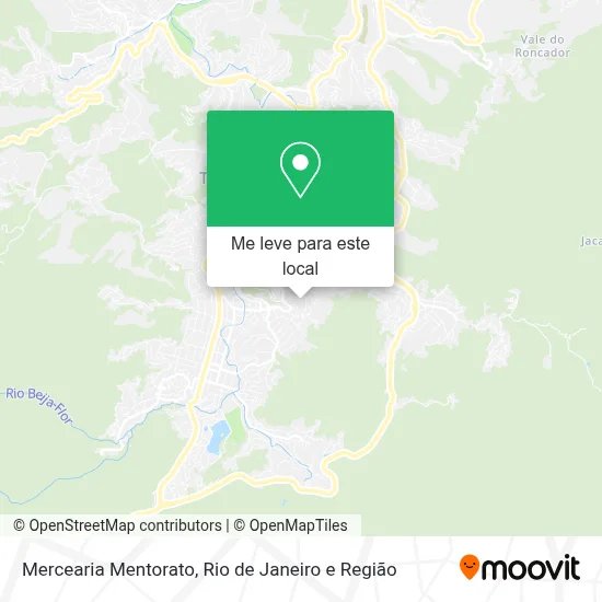 Mercearia Mentorato mapa