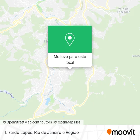 Lizardo Lopes mapa