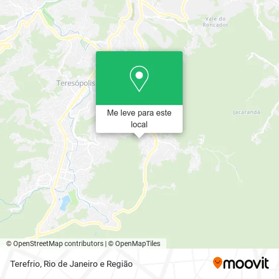 Terefrio mapa