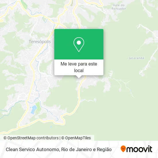 Clean Servico Autonomo mapa