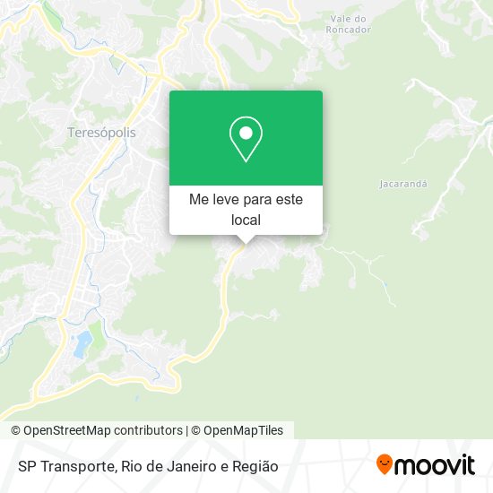 SP Transporte mapa
