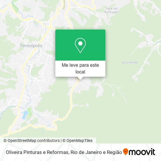 Oliveira Pinturas e Reformas mapa