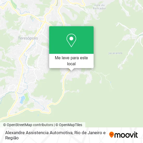 Alexandre Assistencia Automotiva mapa