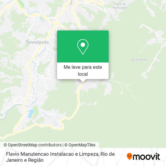 Flavio Manutencao Instalacao e Limpeza mapa