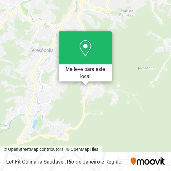 Let Fit Culinaria Saudavel mapa