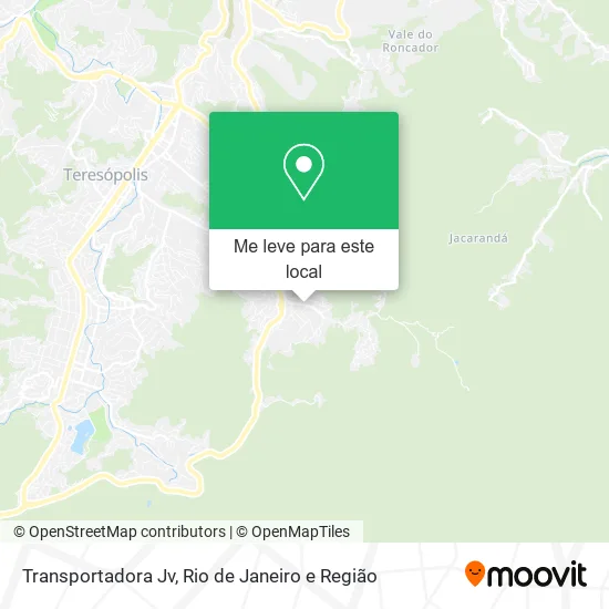 Transportadora Jv mapa
