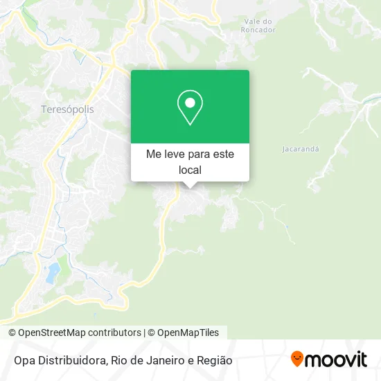 Opa Distribuidora mapa