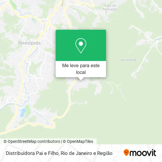 Distribuidora Pai e Filho mapa