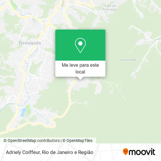 Adriely Coiffeur mapa